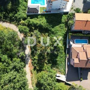 OPATIJA, LOVRAN, IKA- građevinsko zemljište 750m2 s pogledom na more
