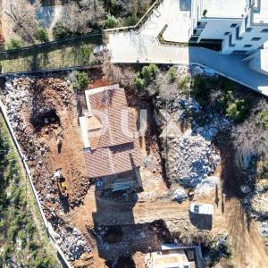 OPATIJA, LOVRAN, IKA - villa 230 m2 s panoramskim pogledom na more i bazenom + uređena okućnica 930 m2!!! PRILIKA!!!
