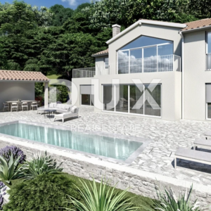 OPATIJA, LOVRAN, IKA - villa 230 m2 s panoramskim pogledom na more i bazenom + uređena okućnica 930 m2!!! PRILIKA!!!