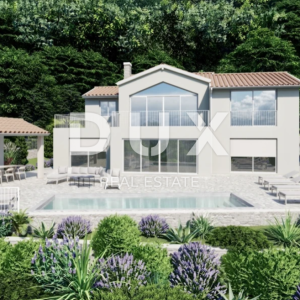 OPATIJA, LOVRAN, IKA - villa 230 m2 s panoramskim pogledom na more i bazenom + uređena okućnica 930 m2!!! PRILIKA!!!