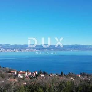 OPATIJA, LOVRAN, IKA- villa 220m2 s panoramskim pogledom na more i bazenom + uređena okućnica 1009m2