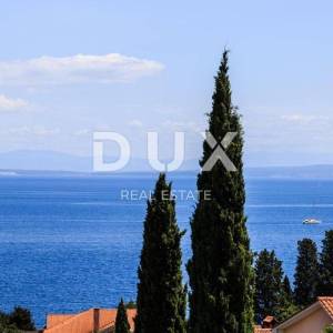 OPATIJA, LOVRAN, IKA- villa 380m2 s panoramskim pogledom na more i bazenom + uređena okućnica 700m2