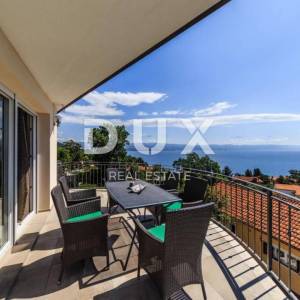 OPATIJA, LOVRAN, IKA- villa 380m2 s panoramskim pogledom na more i bazenom + uređena okućnica 700m2