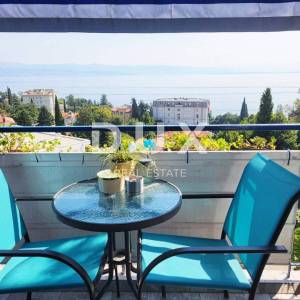 OPATIJA, LOVRAN - izuzetan panoramski pogled,  2S +DB, 200 metara od mora