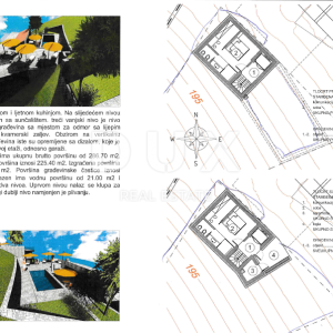 OPATIJA, LOVRAN, LIGANJ- građevinsko zemljište 1250m2 s panoramskim pogledom na more za stambenu zgradu–stanove /apartmane/obit...