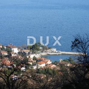 OPATIJA, LOVRAN, LIGANJ- građevinsko zemljište 1250m2 s panoramskim pogledom na more za stambenu zgradu–stanove /apartmane/obit...