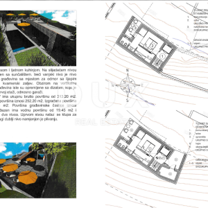 OPATIJA, LOVRAN, LIGANJ- građevinsko zemljište 1250m2 s panoramskim pogledom na more za stambenu zgradu–stanove /apartmane/obit...