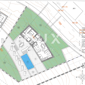 OPATIJA, LOVRAN, LIGANJ- građevinsko zemljište 1250m2 s panoramskim pogledom na more za stambenu zgradu–stanove /apartmane/obit...