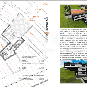 OPATIJA, LOVRAN, LIGANJ- građevinsko zemljište 1250m2 s panoramskim pogledom na more za stambenu zgradu–stanove /apartmane/obit...