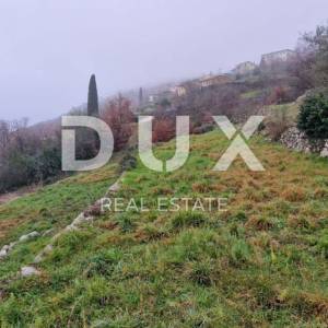 OPATIJA, LOVRAN, LIGANJ - građevinsko zemljište 994m2 s panoramskim pogledom na more za stambenu zgradu - stanove - apartmane /...