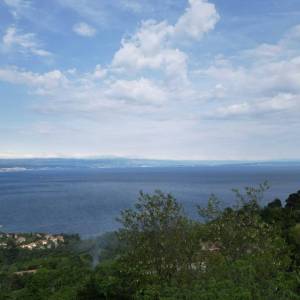 OPATIJA, LOVRAN, LIGANJ - građevinsko zemljište 2270m2 s pogledom na more