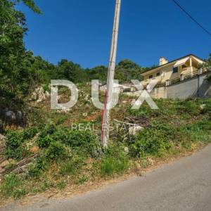 OPATIJA, LOVRAN, LIGANJ- građevinsko zemljište 1539m2 s pogledom na more