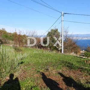 OPATIJA, LOVRAN, LIGANJ - građevinsko zemljište 4500m2 s panoramskim pogledom na more za stambenu zgradu–stanove/apartmane/ obi...