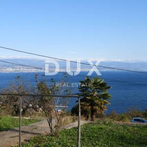 OPATIJA, LOVRAN, LIGANJ - građevinsko zemljište 4500m2 s panoramskim pogledom na more za stambenu zgradu–stanove/apartmane/ obi...