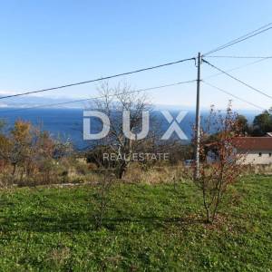 OPATIJA, LOVRAN, LIGANJ - građevinsko zemljište 4500m2 s panoramskim pogledom na more za stambenu zgradu–stanove/apartmane/ obi...