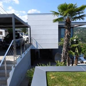 OPATIJA, LOVRAN - luksuzna vila s predivnim pogledom na more, bazenom i okućnicom površine 500m2