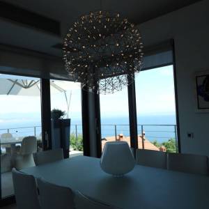 OPATIJA, LOVRAN - luksuzna vila s predivnim pogledom na more, bazenom i okućnicom površine 500m2
