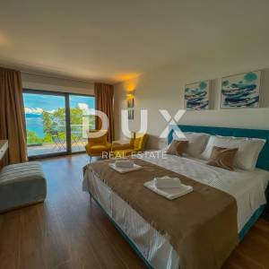 OPATIJA, LOVRAN - novonamještena moderna vila 400m2 s bazenom blizu Opatije, panoramski pogled na more