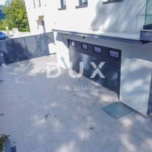 OPATIJA, LOVRAN - novonamještena moderna vila 400m2 s bazenom blizu Opatije, panoramski pogled na more
