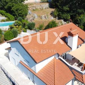 OPATIJA, LOVRAN - penthouse s bazenom, okućnicom i panoramskim pogledom