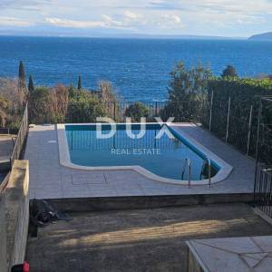 OPATIJA, LOVRAN - stan DB+3S s prekrasnim pogledom na more + bazen + okoliš