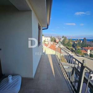 OPATIJA, LOVRAN - stan DB+3S s prekrasnim pogledom na more + bazen + okoliš