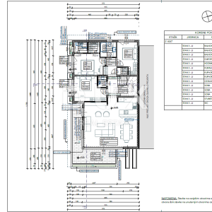OPATIJA, LOVRAN - STAN J3 - 116m2 PENTHOUSE + BAZEN I TERASE/BALKONI 80,5m2 (243m2 BRUTTO - 171m2 NETO)