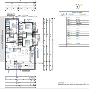 OPATIJA, LOVRAN - STAN SJ3 - 109,5m2 PENTHOUSE + BAZEN I TERASE/BALKONI 71m2 (248m2 BRUTTO - 170m2 NETO)
