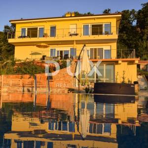 OPATIJA, LOVRAN - villa 387m2 s panoramskim pogledom na more i bazenom + okoliš 1200m2