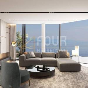 Opatija, luksuzan stan, 96.86m2, 2s+db, terasa
