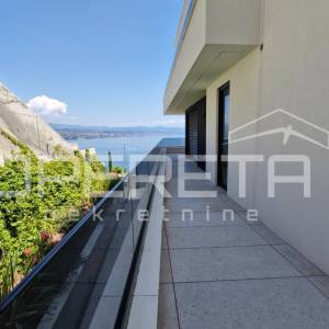 Opatija - luksuzan stan s panoramskim pogledom na more i privatnim jacuzzijem