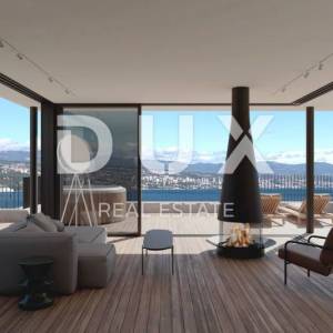 OPATIJA - luksuzna moderna villa 300m2 s bazenom i pogledom na more + uređena okućnica 650m2