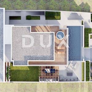 OPATIJA - luksuzna moderna villa 300m2 s bazenom i pogledom na more + uređena okućnica 650m2