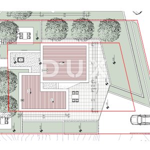 OPATIJA, MATULJI, CENTAR- građevinsko zemljište 1000m2 S GRAĐEVINSKOM DOZVOLOM i pogledom na more 