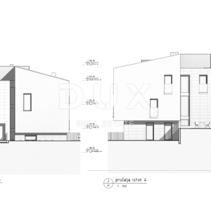 OPATIJA, MATULJI, CENTAR- građevinsko zemljište 1000m2 S GRAĐEVINSKOM DOZVOLOM i pogledom na more 