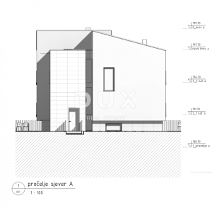 OPATIJA, MATULJI, CENTAR- građevinsko zemljište 1000m2 S GRAĐEVINSKOM DOZVOLOM i pogledom na more 