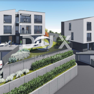 OPATIJA, MATULJI, CENTAR- građevinsko zemljište 1000m2 S GRAĐEVINSKOM DOZVOLOM i pogledom na more 
