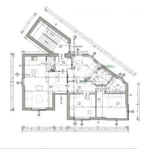 OPATIJA, MATULJI, CENTAR- građevinsko zemljište 1000m2 S GRAĐEVINSKOM DOZVOLOM i pogledom na more 