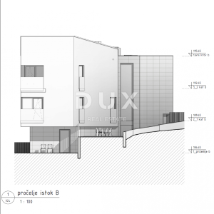 OPATIJA, MATULJI, CENTAR- građevinsko zemljište 1000m2 S GRAĐEVINSKOM DOZVOLOM i pogledom na more 