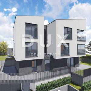 OPATIJA, MATULJI, CENTAR- građevinsko zemljište 1000m2 S GRAĐEVINSKOM DOZVOLOM i pogledom na more 