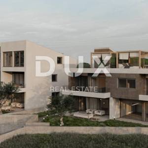 OPATIJA, MATULJI - građevinsko zemljište 830m2 S  GRAĐEVNOM DOZVOL0M!!! i s pogledom na more za stambenu zgradu- stanove