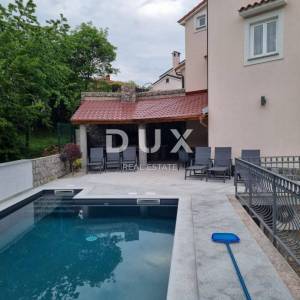 OPATIJA, MATULJI- kuća 405m2 s pogledom na more i bazenom + uređena okućnica 900m2