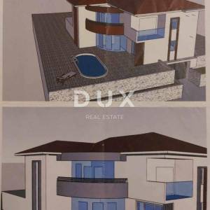 OPATIJA, MATULJI - kuća u izgradnji 230m2 + okoliš 400m2