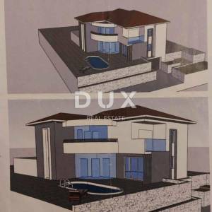 OPATIJA, MATULJI - kuća u izgradnji 230m2 + okoliš 400m2