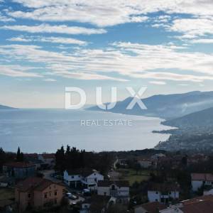 OPATIJA, MATULJI- villa s apartmanima 1000m2 s panoramskim pogledom na more + okućnica 2200m2