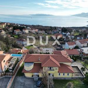 OPATIJA, MATULJI- villa s apartmanima 1000m2 s panoramskim pogledom na more + okućnica 2200m2