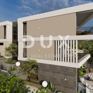 OPATIJA, MEDVEJA- zemljište 1414m2 S GRAĐEVNOM DOZVOLOM!!! i pogledom na more za obiteljsku kuću / villu / apartmane / kuću za ...