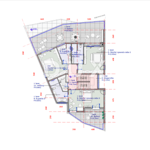 OPATIJA, MEDVEJA- zemljište 1414m2 S GRAĐEVNOM DOZVOLOM!!! i pogledom na more za obiteljsku kuću / villu / apartmane / kuću za ...