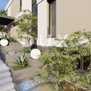OPATIJA, MEDVEJA- zemljište 1414m2 S GRAĐEVNOM DOZVOLOM!!! i pogledom na more za obiteljsku kuću / villu / apartmane / kuću za ...