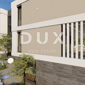 OPATIJA, MEDVEJA- zemljište 1414m2 S GRAĐEVNOM DOZVOLOM!!! i pogledom na more za obiteljsku kuću / villu / apartmane / kuću za ...